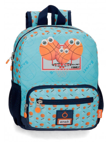 MOCHILA 28CM.ENSO BASKET FAMILY